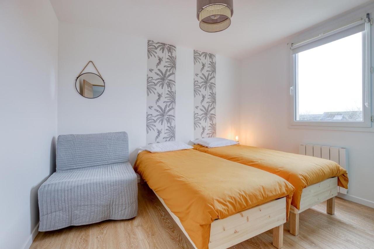 Très bel appartement 5 pers+1bb - 3km Disneyland Magny-le-Hongre Esterno foto