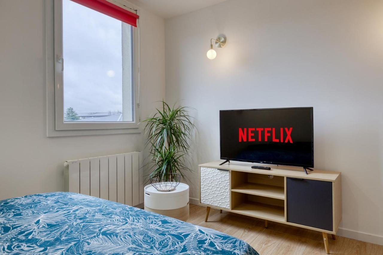 Très bel appartement 5 pers+1bb - 3km Disneyland Magny-le-Hongre Esterno foto